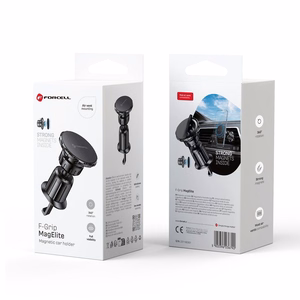 Magneettinen autopidike puhelimelle Forcell F-Grip MagElite tuuletusaukkoon musta