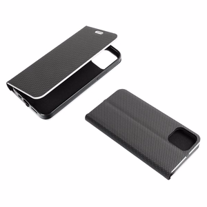 Flip-suojakuori Xiaomi Redmi 9AT / Redmi 9A:lle Luna Book Carbon musta