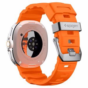 Spigen WBS2 Ranneke Samsung Galaxy Watch 8 / Classic (40 / 44 / 46 mm) Oranssi