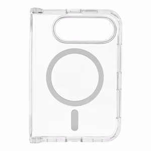 Läpinäkyvä Forcell F-Protect 4sD-i Clear 2.0 mm Premium suojakuori iPhone Duo -puhelimelle, MagSafe-yhteensopiva