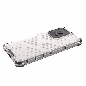 Honeycomb case for Xiaomi Redmi Note 12 Pro+ armored hybrid cover black