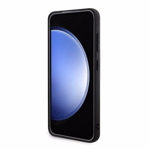 Guess Suojakuori Samsung Galaxy A35:lle GUOHCSA35G4GFGR (PU 4G Classic Metal Logo) musta
