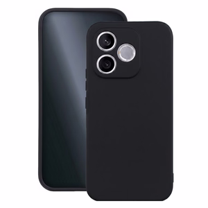 Silikoninen suojakuori Honor 600 Lite musta