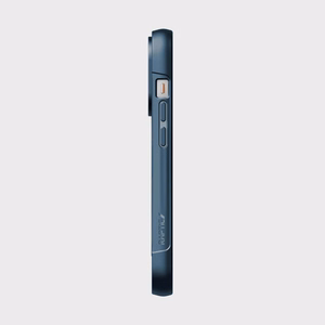 Raptic X-Doria Clutch Case iPhone 14 Pro MagSafe takakuori sininen