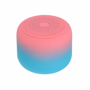Setty pyöreä kaiutin GB-900, turkoosi-pinkki liukuväri