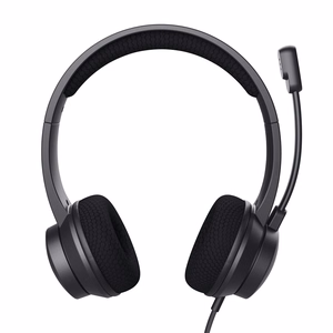 Trust Ayda kuulokkeet langallinen päähihna puhelut/musiikki USB Type-A musta
