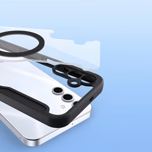 Dux Ducis Skin X Pro Suojakuori Samsung Galaxy S25+:lle MagSafella ja lompakolla - Musta