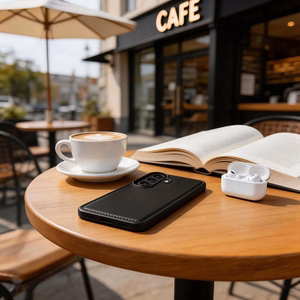 Tech-Protect Wallet MagSafe -suojakuori Samsung Galaxy S26:lle - matta musta
