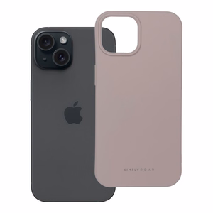 Roar Space Suojakuori iPhone 15:lle puuteriinen vaaleanpunainen