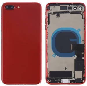 Akun kansi iPhone 8 Plus punainen täysi flex-kaapelilla alkuperäinen (käytetty Grade C)