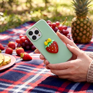 Fruit 2in1 suojakuori iPhone 17 6,3" vihreä