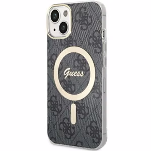Guess 4G MagSafe suojakuori iPhone 14:lle - musta