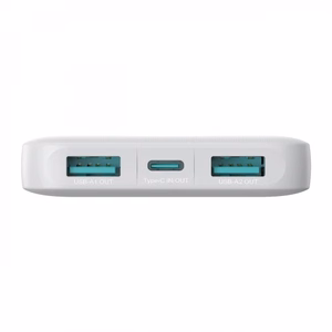 Powerbank Joyroom JR-PBF12 10000mAh 2.4A 2x USB-A 1x USB-C - valkoinen