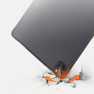 DUX DUCIS DOMO -taittuva suojakuori kynäpidikkeellä iPad Pro 11 (2018/2020/2021/2022) musta