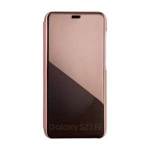 Fold Mirror View Case for Samsung Galaxy A14 4G / A14 5G pink