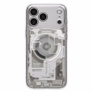 Spigen Ultra Hybrid Mag Magsafe Suojakuori iPhone 17 Pro:lle Zero One Natural Titanium
