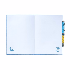 Disney Stitch Tropical A5 -muistikirja pehmopintaisella kannella ja projektorikynällä
