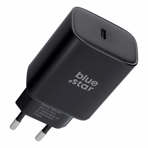 Puhelimen laturi Blue Star USB C AVS (iPhone 17 Pro/Pro Max) SFC2.0 3A 60W TFB-AVS-60W musta