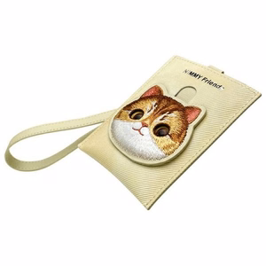 NIMMY 3in1-setti puhelinlaukku + Lompakko + GPS-suoja BIG EYED PET 2.0 Kissa khaki