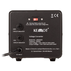 KEMOT-jännitemuunnin, 800 W/1000 VA