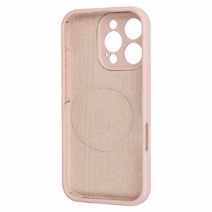 MagColor Pure Suojakuori iPhone 15 Pro Max:lle puuteriinen vaaleanpunainen