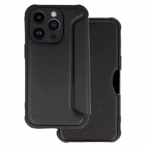 Razor Carbon Läppäsuojakuori iPhone 14 Pro Max:lle musta