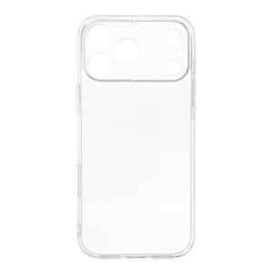 Suojakuori iPhone 17 PRO MAX:lle Kirkas Suojakuori 2 mm (kameransuojaus) läpinäkyvä