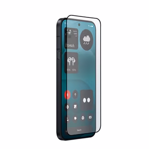 Crong 3D Armour Glass Lite full-adhesive tempered-glass screen protector for Nothing Phone 4a Pro