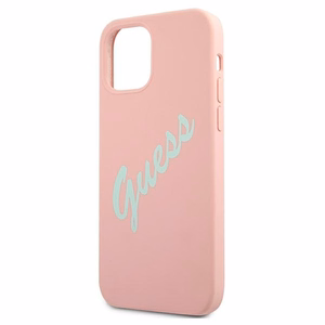 Guess GUHCP12MLSVSPG iPhone 12/12 Pro 6.1" rose green/green pink hardcase Silicone Vintage