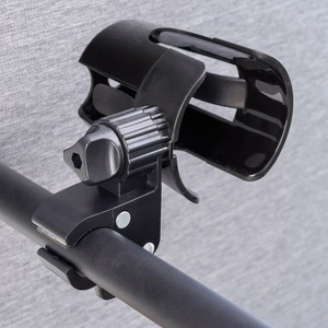 FSCGE-105 bicycle bottle cage with mounting bracket – black