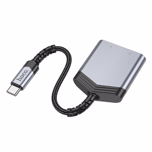 Sovitin Hoco (LS39) USB-C - (USB-C; 3,5mm) musta