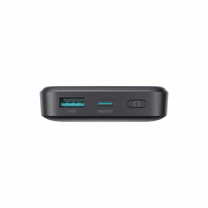 Joyroom JR-W020 20W 10000mAh MagSafe Power Bank + USB-C - USB-C 0.25m kaapeli - Musta