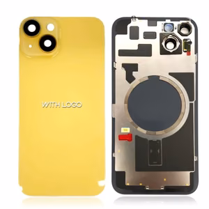 Takakansi sopii iPhone 14 Plus / keltainen / (täyskansi ilman NFC flex) / OEM