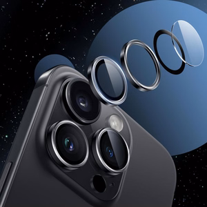 Tech-Protect Camring Fit+ linssisuoja iPhone 16e / 17e:lle - läpinäkyvä