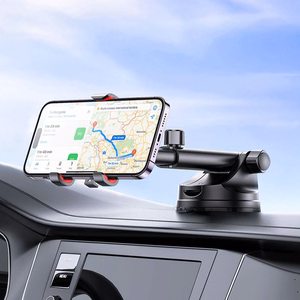 Auton puhelinteline Hoco H22 (dashboard/windshield) musta