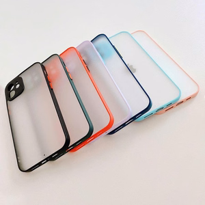 Milky Case silicone flexible translucent case for Samsung Galaxy A22 4G black