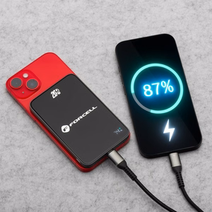 Varavirtalähde MagSafella Forcell F-Energy SuperSlim F5K8 QC4.0 PD3.0 15W 5000 mAh musta