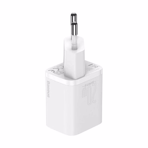 Laturi Baseus Super Si 20W USB-C valkoinen CCSUP-B02