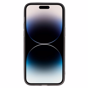 Suojakuori linssillä iPhone 15 Plus:lle - musta kirkas