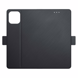 3mk Wallet Case Flip-lompakkosuojakuori iPhone 12 Pro Max:lle - musta
