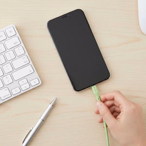 Kaapeli USB C - USB C Forcell F-Energy QC4.0 PD 3A 60W Silicone 1 m C344 vihreä