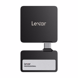 Lexar Professional SL400 1 TB kannettava SSD + jakajayksikkö