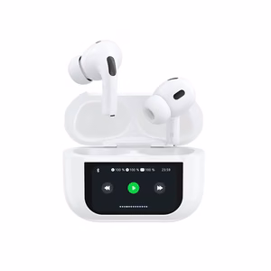 Dudao U19 in-ear TWS langattomat Bluetooth 5.3 kuulokkeet LED-näytöllä - valkoinen
