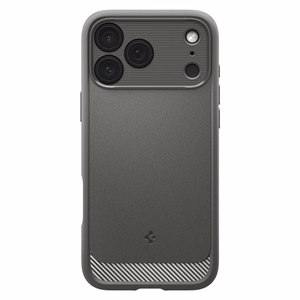 Spigen Rugged Armor MagSafe -suojakuori iPhone 17 Pro / 18 Pro -malleille, harmaa