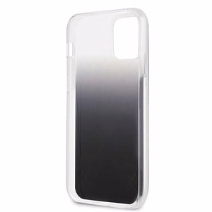Mercedes Transparent Line -kotelo iPhone 12 mini - musta