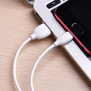 USB-kaapeli Borofone BX19 USB-A – MicroUSB 1,0 m valkoinen