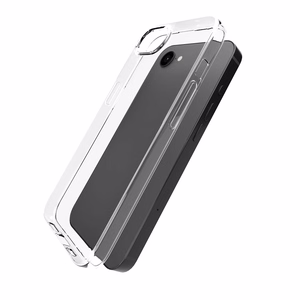 Puro 0.3 Nude Silicone Case for iPhone 16e/17e - Transparent