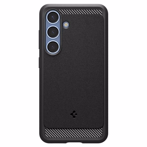 Spigen Rugged Armor Mag MagSafe suojakuori Samsung Galaxy S25 -puhelimelle - matta musta