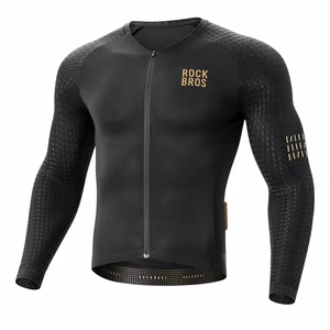 Rockbros YDCX008 Diamond Long Sleeve Cycling Jersey Size XS - Black