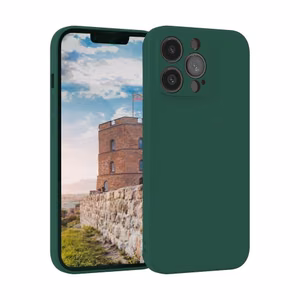 Puhelimen suojakuori Liquid Silicone Edge Xiaomi Redmi Note 11 Pro (Emerald Green)